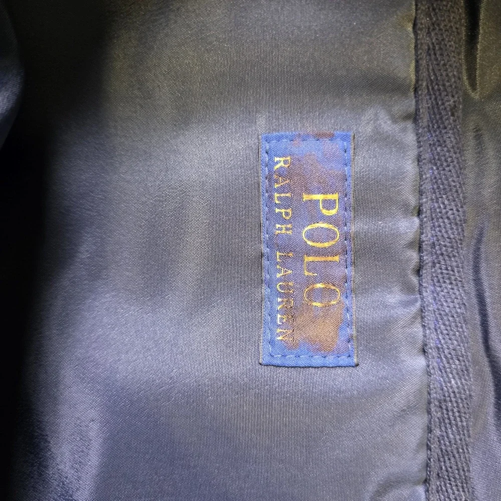 Polo Ralph Lauren Corduroy Colorblock Backpack Blue Red Green Laptop Travel Bag